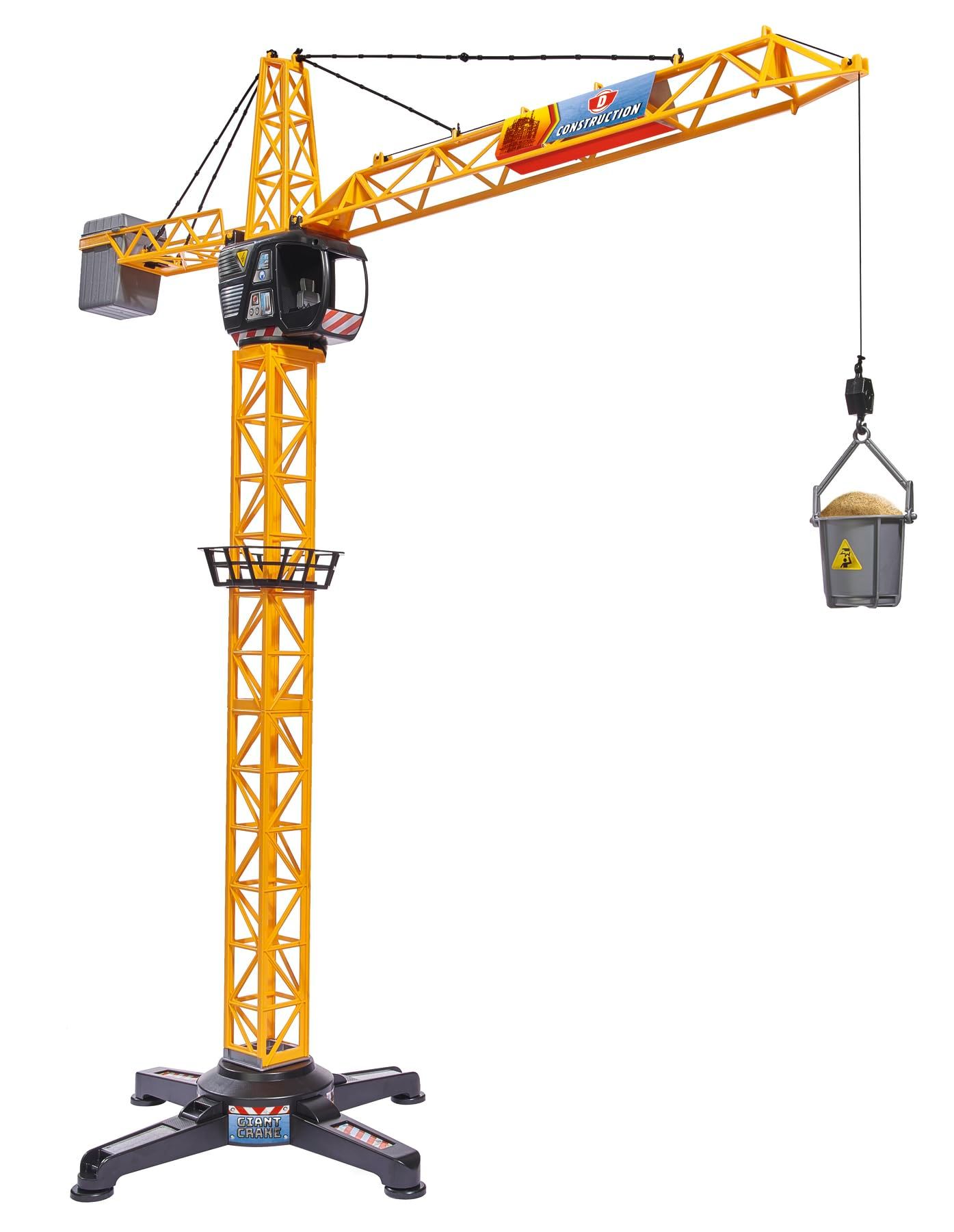 Amazon.com: Dickie Toys 40" Giant Crane Playset , Yellow : Toys & Games